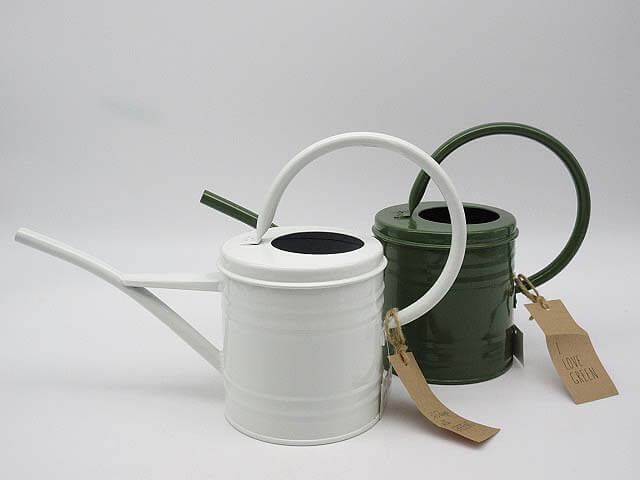 ブリキ　ジョーロ　2個セット　細口　輸入雑貨　1.2L