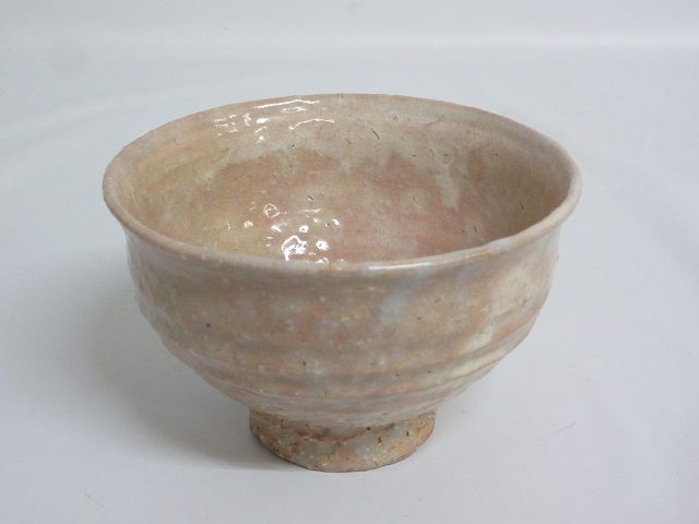 渡辺栄泉　抹茶碗　共箱入り　萩焼