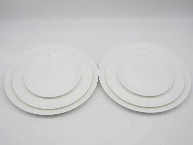 WEDGWOOD（ウェッジウッド）　ジオ　プレート　6点セット　ペア　3種類　サイズ違い