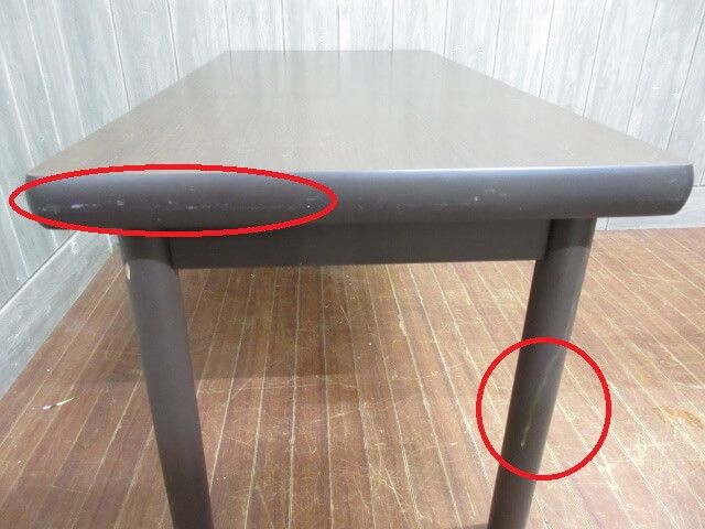 コクヨ　応接センターテーブル　ダークブラウン - 画像3