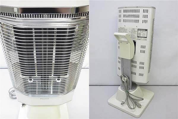 クリックで拡大 ダイキン 遠赤外線暖房機 ホワイト 首振り 1100W - 画像3