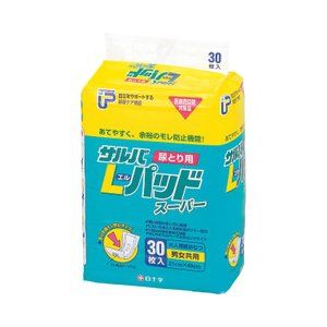 白十字　サルバLパッドスーパー　30枚入り　4個セット