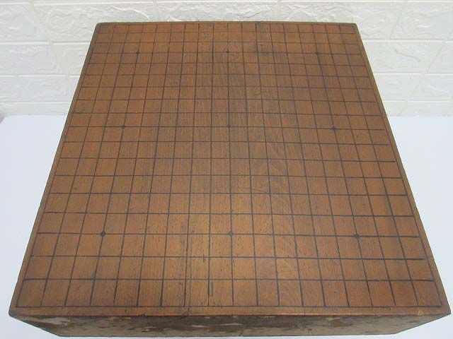 木製　足付き　碁盤　4寸　天然木