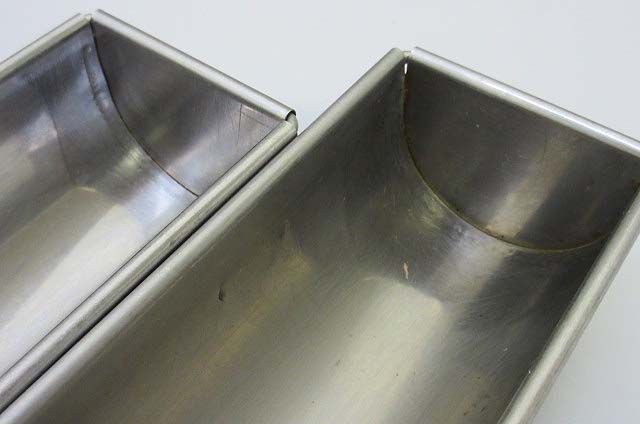 半円　焼型1　4個セット　65×310×45mm　ステンレス - 画像2
