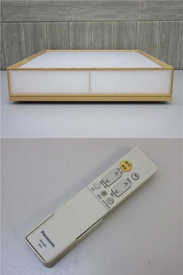 クリックで拡大 Panasonic(パナソニック) 和風LEDシーリングライト 〜6畳 リモコン付き - 画像3