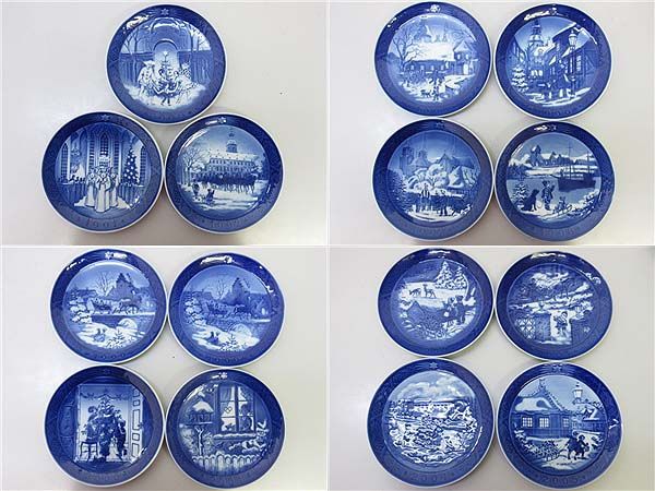 Royal Copenhagen(ロイヤルコペンハーゲン)　イヤープレート　21枚セット