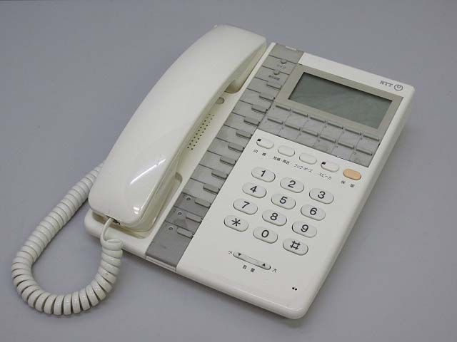 NTT　ビジネスホン　ホワイト