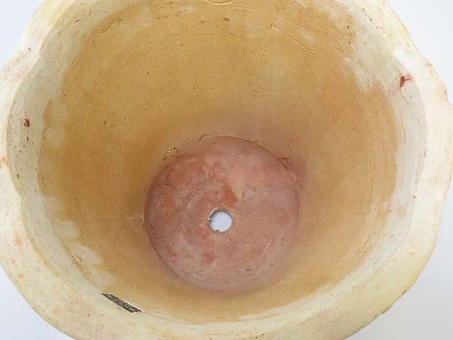 クリックで拡大 植木鉢 テラコッタ 10号 陶器製 輸入雑貨 - 画像3