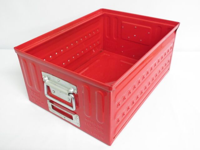 DULTON（ダルトン）　スチールガレージ　16L　レッド　輸入雑貨