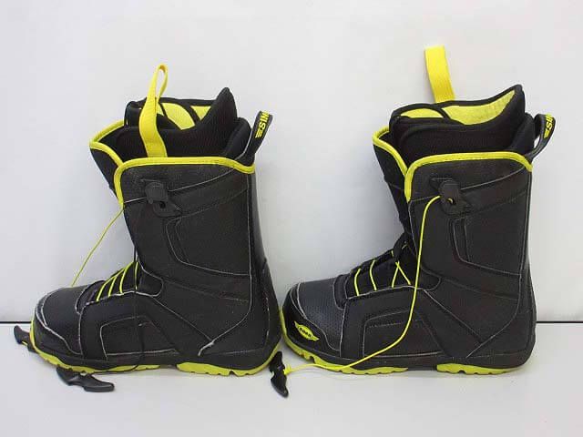 SIMS（シムス）　スノボブーツ　25cm　ブラック×イエロー　靴