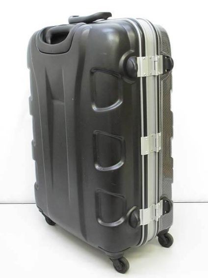 アジアラゲージ　スーツケース　カーボンブラック　80L