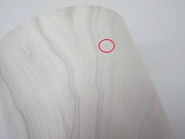 植木鉢　4号　2個セット　陶器製　輸入雑貨　白×金