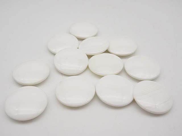 日向特製　蛤碁石　22号級　本那智黒　本蛤白