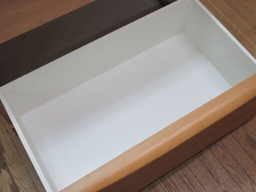 キッチンカウンター　3段　大理石調天板　幅77.5cm　キッチンストッカー