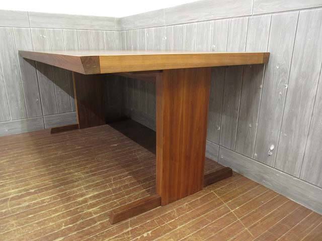 ダイニングテーブル　ダークブラウン　150×85cm　木製