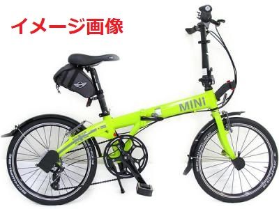 BMW　折りたたみ自転車　ライムグリーン　取扱説明書付き　MINI　ミニクーパー