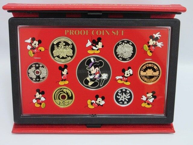 ミッキーマウス　2003　プルーフ貨幣セット
