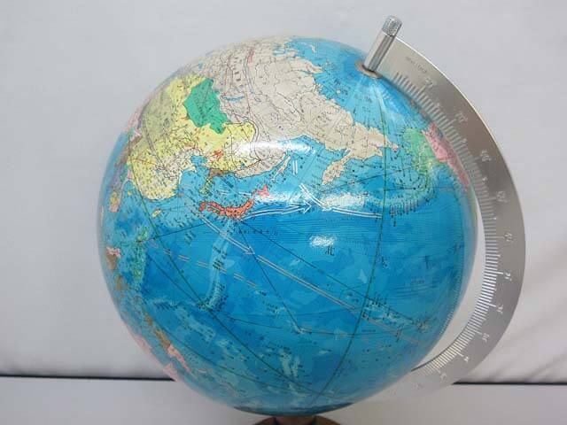 クツワ　地球儀　球径30cm　起伏なし　学習向け