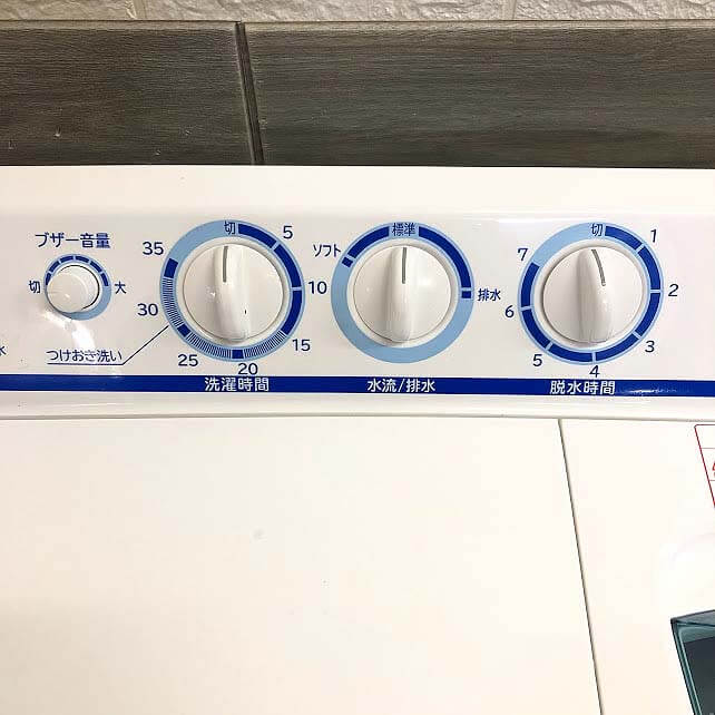 クリックで拡大 2槽式洗濯機 5.5kg 日立 ホワイト 二槽式 HITACHI - 画像2