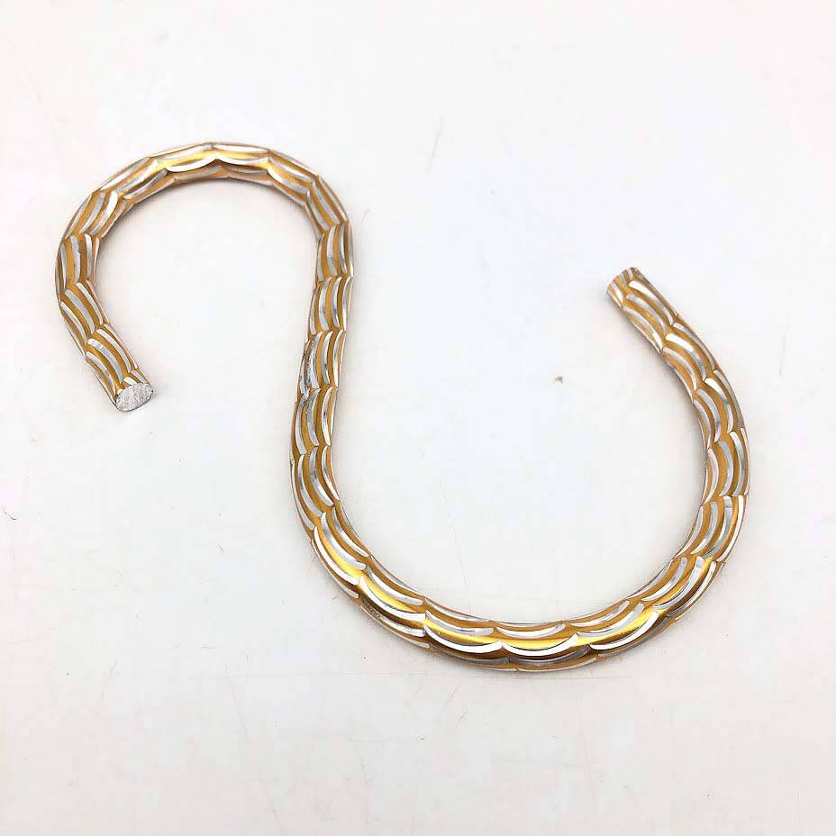 S字フック　ゴールド　9個セット　大きめ　金色　おしゃれ　ひっかけ　服　小物　収納 - 画像2