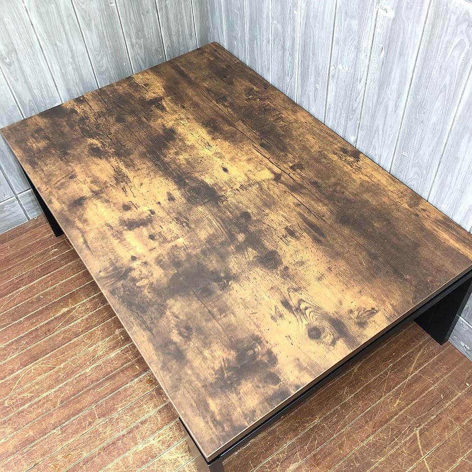 クリックで拡大 家具調こたつ 長方形 105×70cm オイルステイン調 手元スイッチ付 出力調整可 ローテーブル コタツ - 画像2