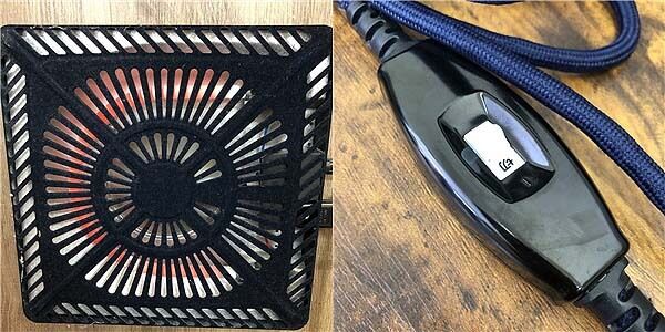 クリックで拡大 家具調こたつ 長方形 105×70cm オイルステイン調 手元スイッチ付 出力調整可 ローテーブル コタツ - 画像3