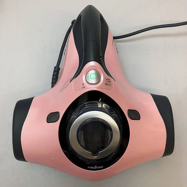 クリックで拡大 レイコップ ふとんクリーナー スタンド付き フェアリーピンク raycop ふとん用掃除機 抗菌 - 画像2
