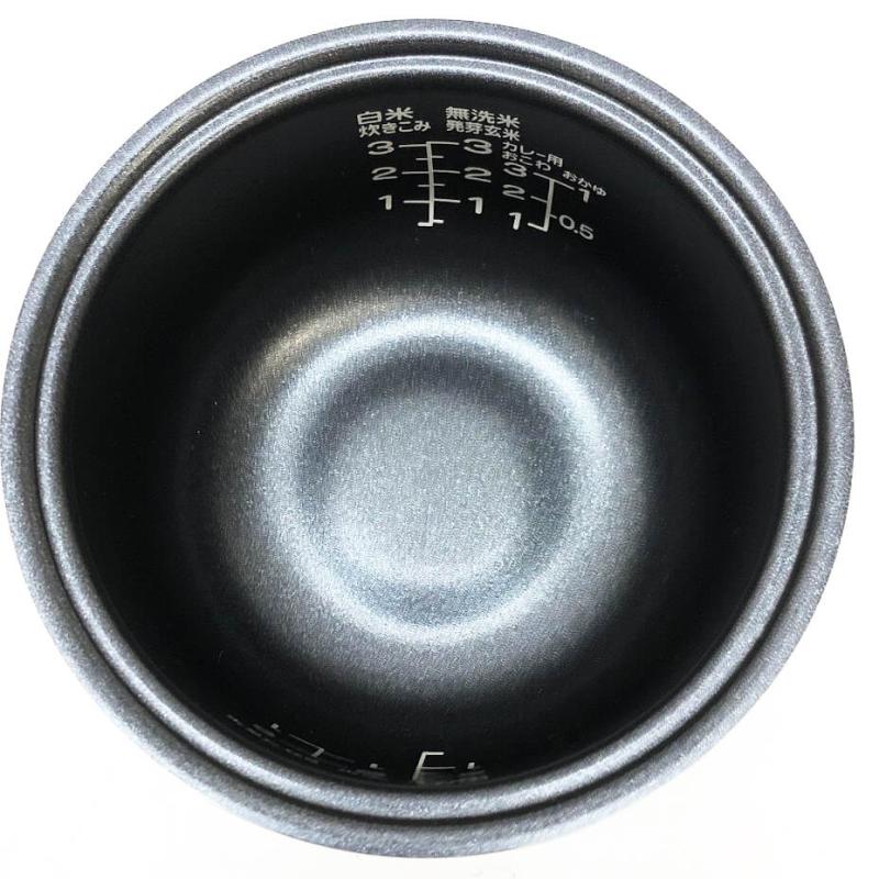 クリックで拡大 炊飯器 3合炊き ホワイト マイコン炊飯ジャー 白 炊き込み - 画像2