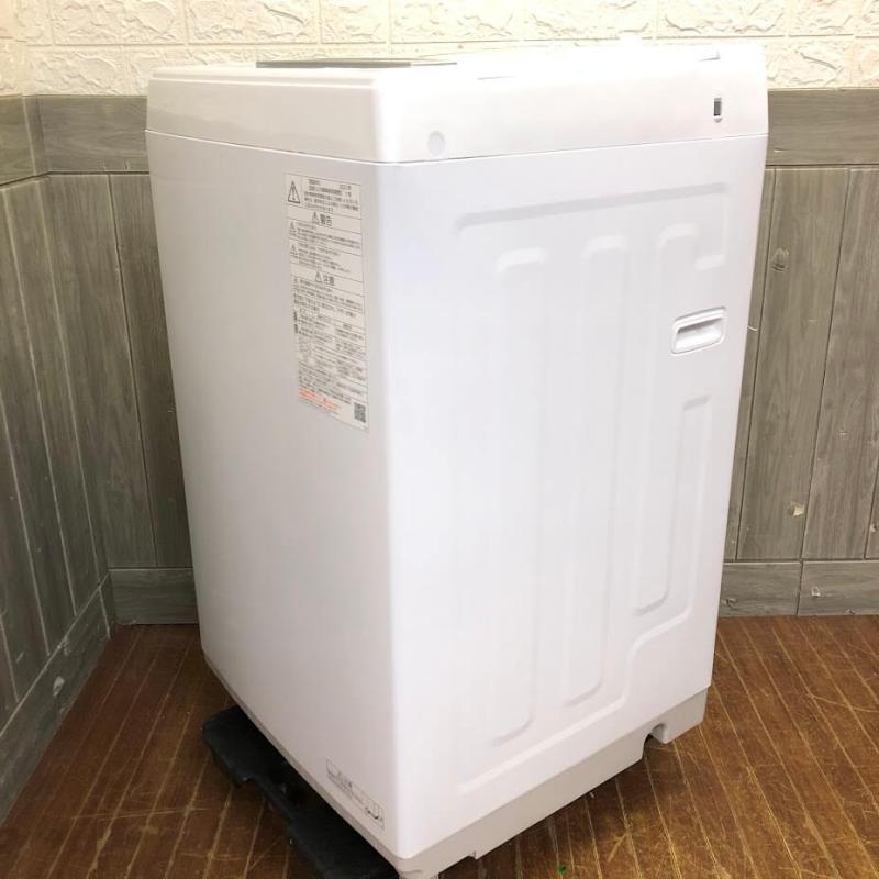 クリックで拡大 東芝 洗濯機 4.5kg ピュアホワイト 取扱説明書付 TOSHIBA 全自動洗濯機 縦型 白 上開き Wシャワー ステンレス槽 最低水位12L - 画像5