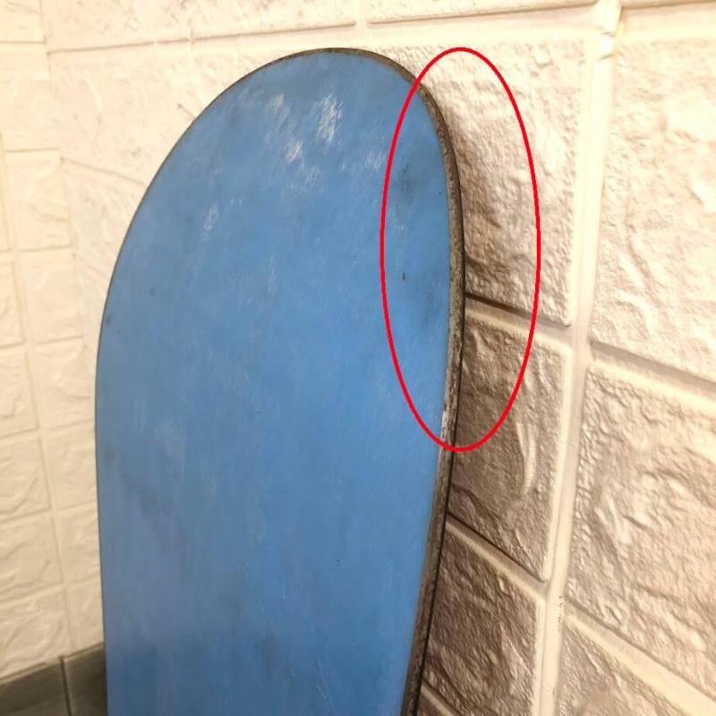 バートン スノーボード 板のみ 148cm 赤系 BURTON E deck WOOD CORE スノボ ボード オレンジ