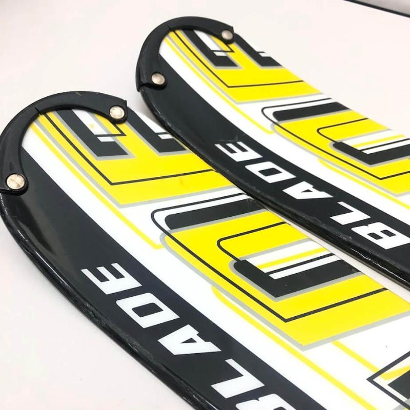S-BLADE ショートスキー 99cm ブラック×イエロー ex99 黒×黄 ケース付き ファンスキー