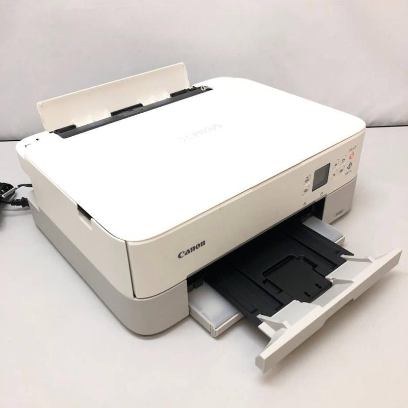 キャノン インクジェットプリンター  ピクサス ホワイト 取扱説明書付き Canon PIXUS 白 A4 複合機