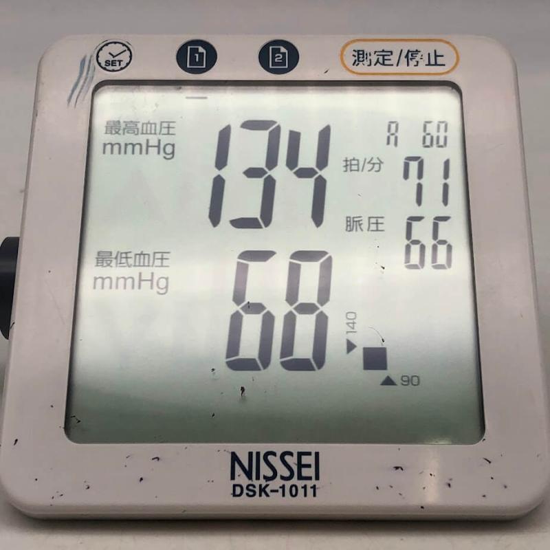 ニッセイ 上腕式血圧計 DSK-1011 NISSEI ホワイト 電池駆動 小型 軽量 ポータルブル 携帯 コンパクト