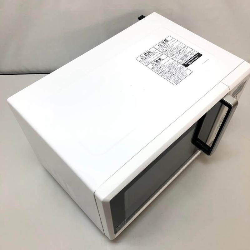 東芝 オーブンレンジ 16L ER-T16(W) ホワイト 取扱説明書付 TOSHIBA 横開き フラット庫内 電子レンジ 白