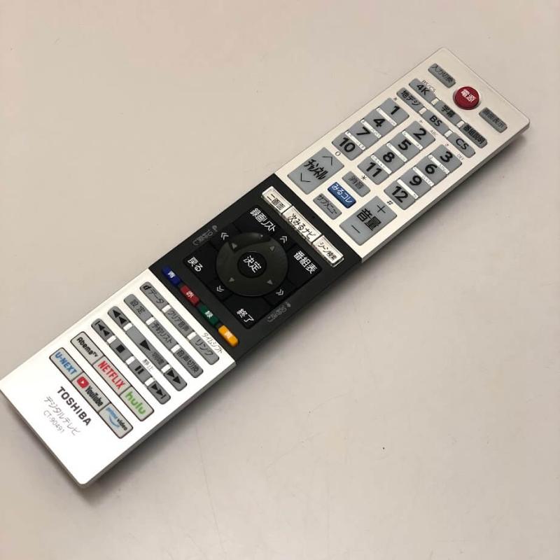 東芝 4K液晶テレビ 50インチ レグザ リモコン付き 取扱説明書付 TOSHIBA REGZA 50V型 TV 4Kチューナー 3チューナー