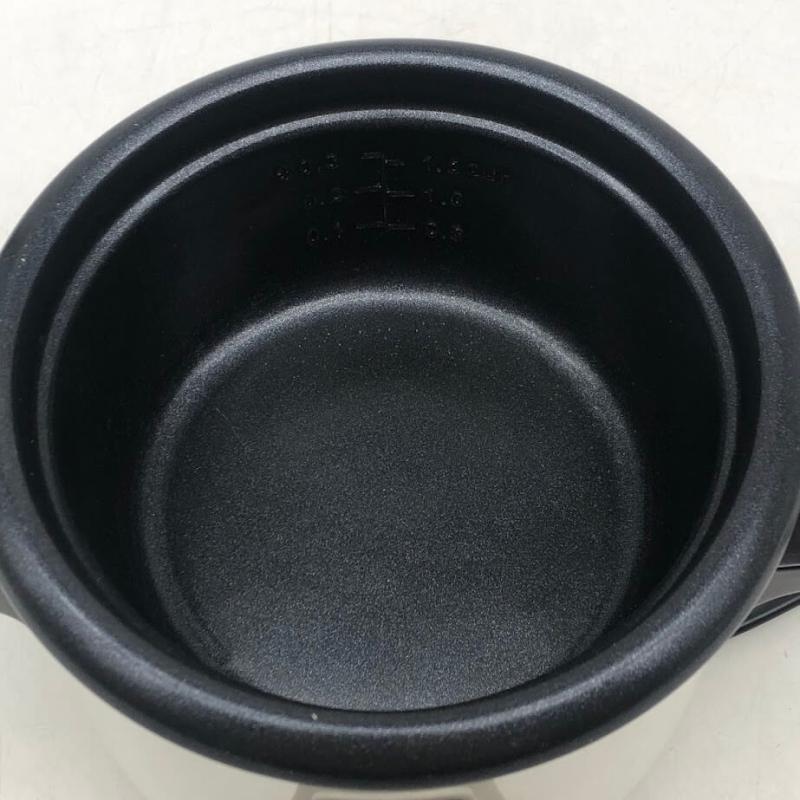 Toffy ミニライスクッカー K-RC1 アッシュホワイト 1.5合 トフィー レトロ風家電 白 ミニ炊飯器