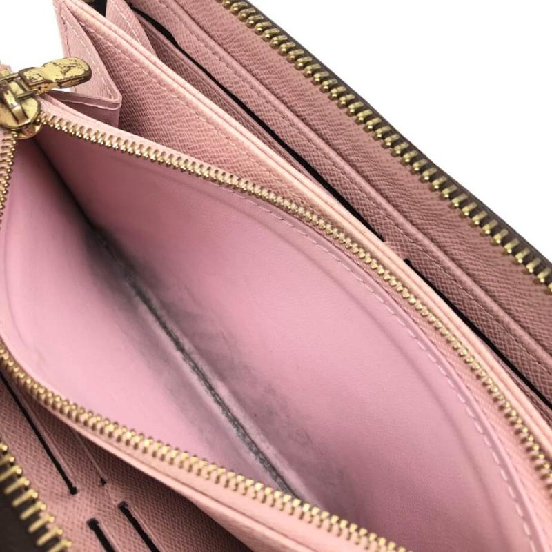 ルイヴィトン 長財布 ジッピー･ウォレット ローズ・バレリーヌ モノグラム 元箱付 Louis Vuitton - 画像5