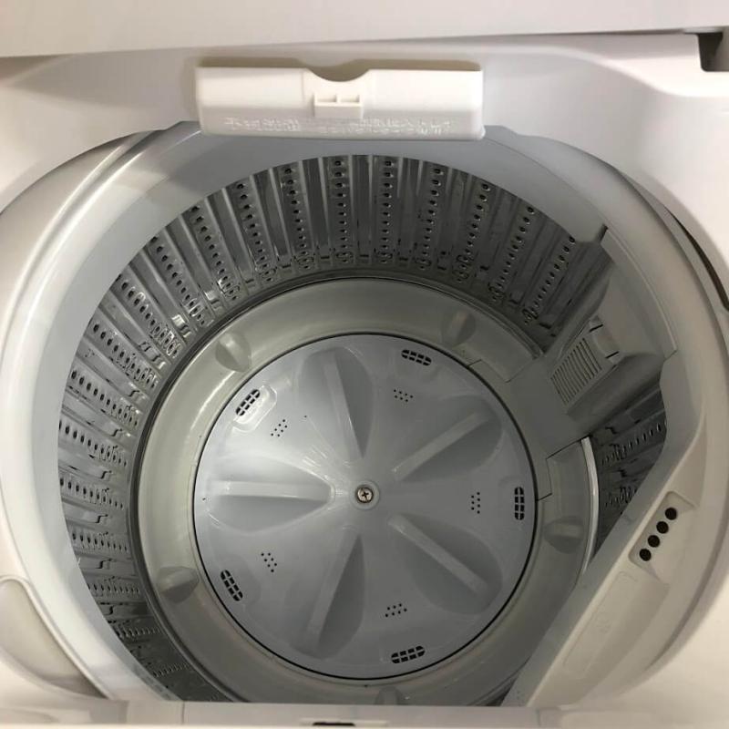 クリックで拡大 ヤマダ電機 洗濯機 5kg ホワイト YAMADA 全自動洗濯機 縦型 白 上開き ステンレス槽 - 画像4