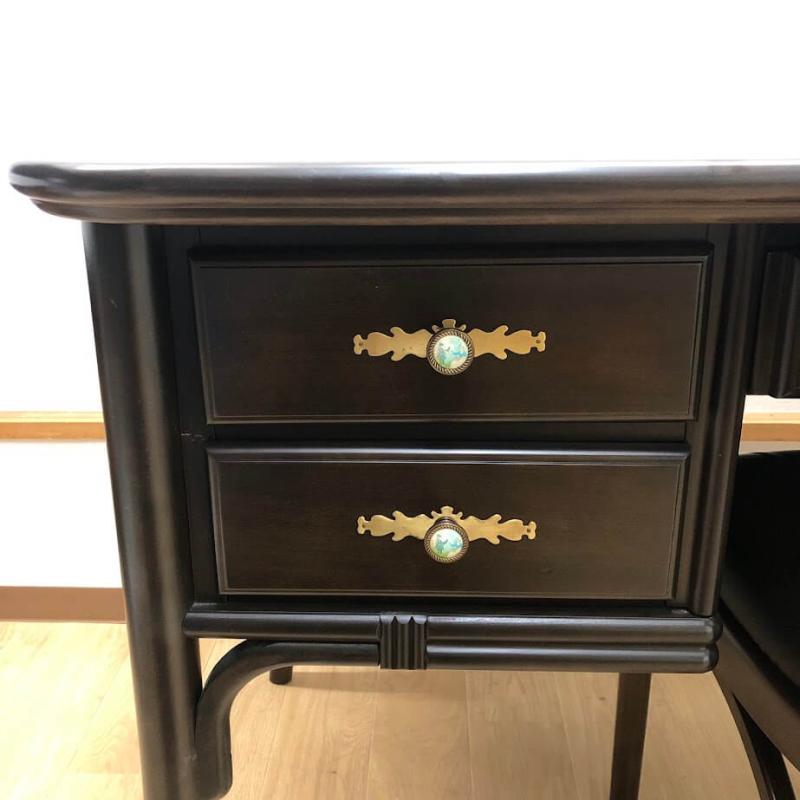 カリモク 書斎机セット デスク＆チェア - 画像3